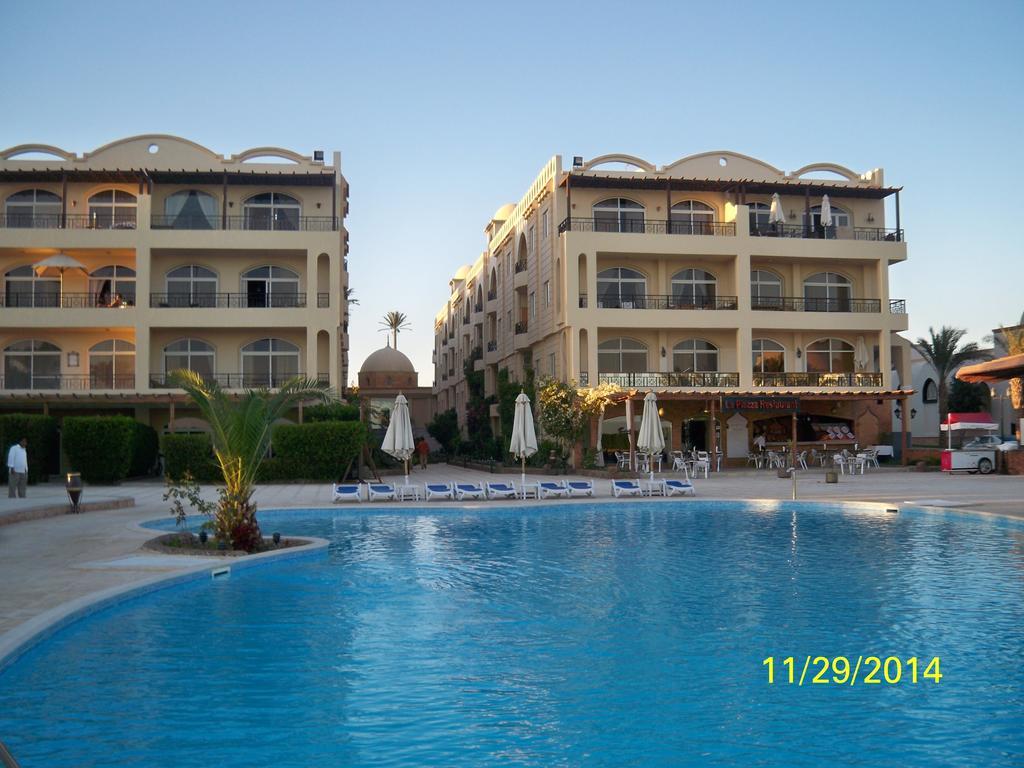 Palm Beach Piazza Apart Hotel Sahl Hasheesh Hurghada Eksteriør billede