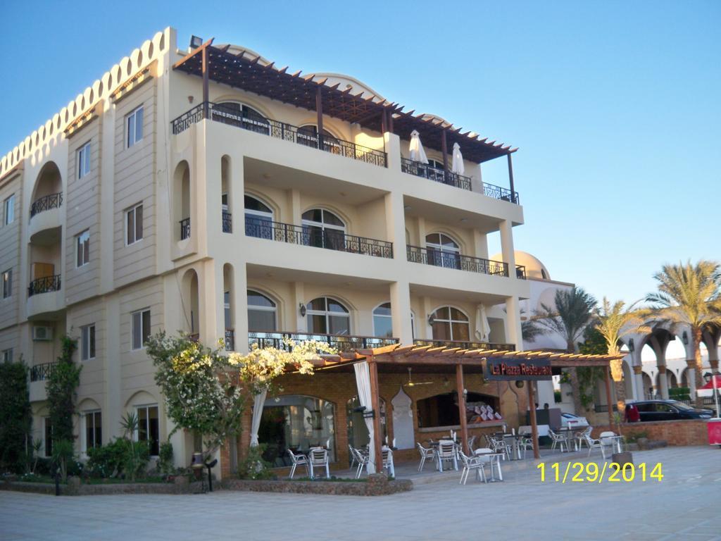 Palm Beach Piazza Apart Hotel Sahl Hasheesh Hurghada Eksteriør billede
