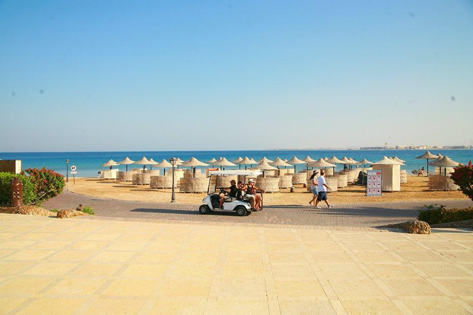 Palm Beach Piazza Apart Hotel Sahl Hasheesh Hurghada Eksteriør billede