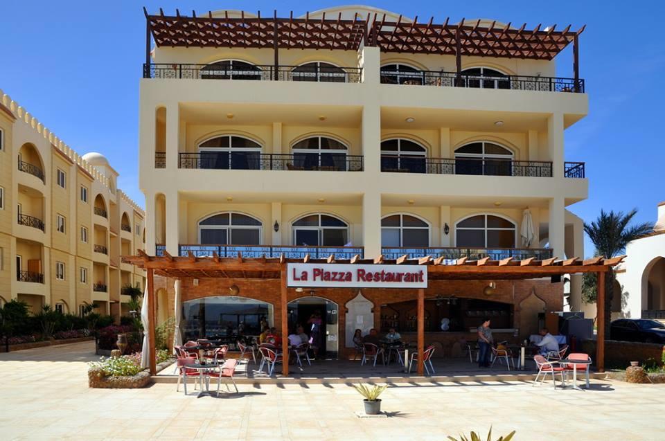 Palm Beach Piazza Apart Hotel Sahl Hasheesh Hurghada Eksteriør billede